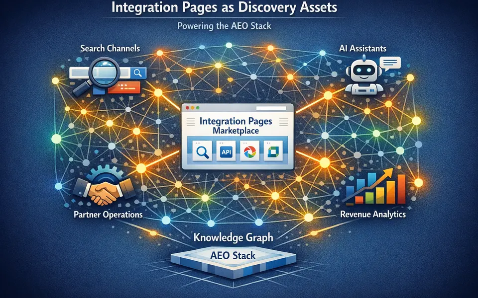 Integration Pages as Discovery Assets