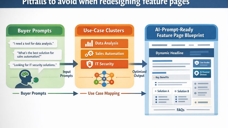 Feature Pages Built for AI Prompts