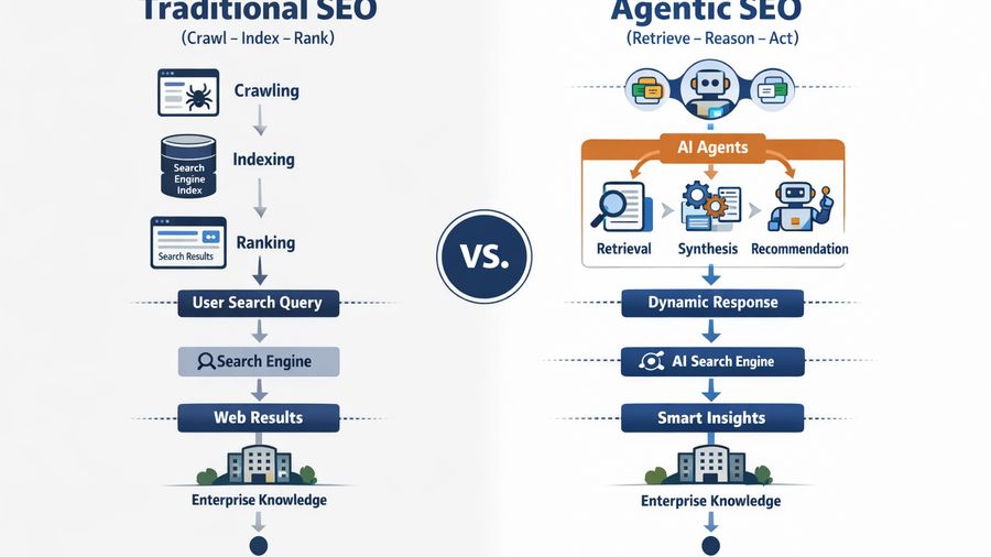 Agentic SEO vs. Traditional SEO