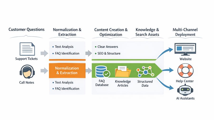 Turning Customer Questions Into Search Assets