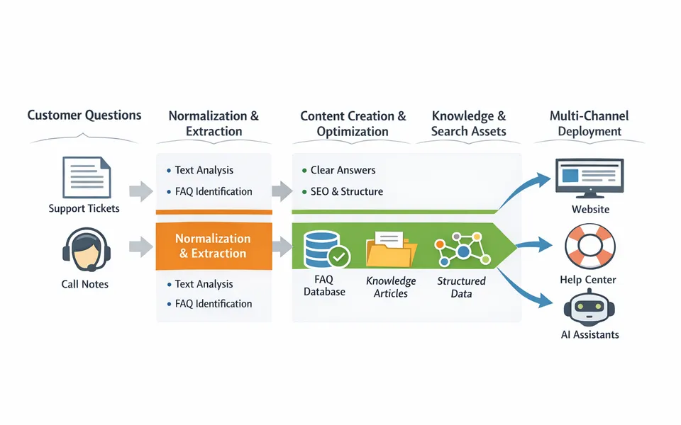 Turning Customer Questions Into Search Assets