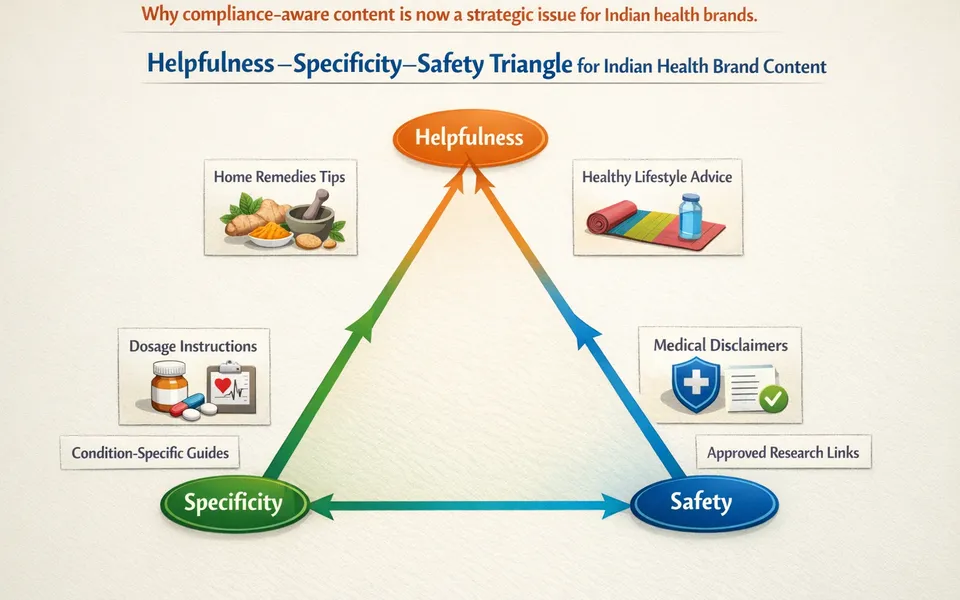 Compliance-Aware Content for Health Brands