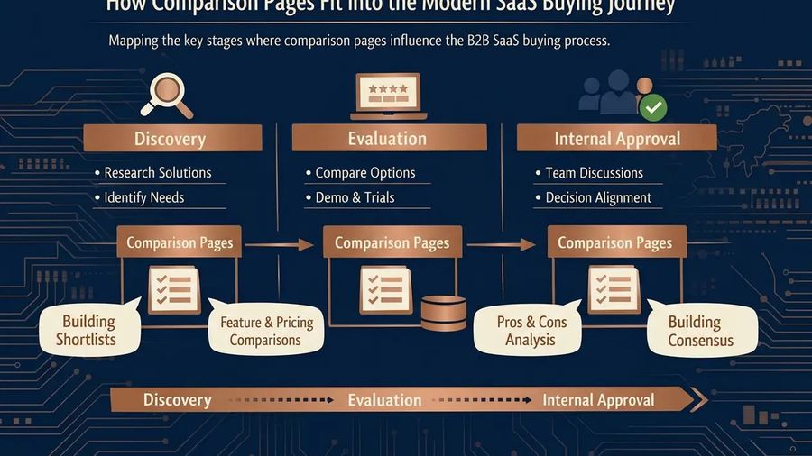 Comparison Pages for SaaS Buying Journeys